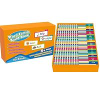 30 Read And Rhyme Flip Books, Word Families Flash Cards ABC Vocabulary Flash Cards Phonics Learning Cards Read And Rhyme Flip Activity Book Reading Skills Flash Cards