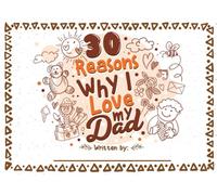 30 Reasons Why I Love My Dad: Fill in The Blank Book With Prompts For Kids to Fill with their Own Words, Drawings and Pictures | Unique Customizable ... - 30 Reasons Why I Love My Family Books)