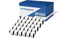 30 Rolls Compatible DK-11201 Address Labels, 29 x 90 mm, 400 Labels/Roll, White - High-Capacity Set - for Brother P-Touch QL-500 to QL-1060N
