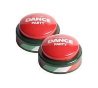 30 Second Dance Party Dance Party Button, Holiday, Pack of 2