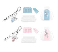 30 Set 90 Pcs Guardian Angel Communion Gift Guardian Angel Gift Tag for Communion Angel Keyring with Thank You Tags for Communions Confirmations Weddings Baptisms Gifts Party Souvenirs