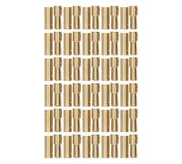 30 Sets Lithium Battery Power Connectors, High Current Gold Plated Brass Plug and Socket Set, Round and Square Jacks Design, for Drones, Remote Control,