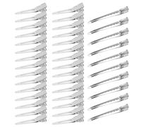 30 Sharp Knife Clips And 10 Eight-Hole Clips, Seamless And Strong Fixation, Hairstyle Styling Tools, Essential For Makeup Artists.