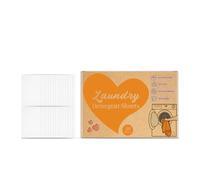 30 Sheet Laundry Detergent Sheets Liquidless Technology Strips Travel Stain Fighting Soap Sheets