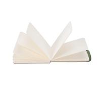 30 Sheet Thick Watercolor Sketchbook 300GSM Landscape Pocket Watercolor Paper Travel Diary Book 14 X 9cm, with Spread, for Outdoor Sketching (Green)
