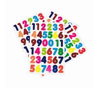 30 Sheets 1440 Pieces 0 to 9 Number Stickers Self Adhesive Colorful Sticker for DIY Art Project Art Decoration and Crafts Supplies Hand Craft