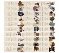 30 Sheets Animal Bookmarks Inspirational Book Marker Encouraging Paper Motivational for Student