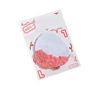 30 Sheets Artistic Fruit Memos Pad Lovely Sticky Note Simple Note Pad Fruit Series Sticky Notes School Supplies