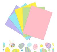 30 Sheets Cardstock 8.5x11, 75lb Colored Card Stock, 5 Assorted Colors Construction Paper, 200gsm Thick Printer Paper for Printing, Painting, Card Making, Kids School Supplies,Party Decorations