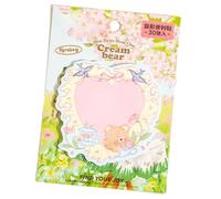 30 Sheets Cartoon Bear Notes Paper Sticky Notes Memo Pad Small Notepads Reminder On Notebook Journal Planner Calender Paper Memos
