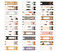 30 Sheets Cartoon Cats Bookmarks Creative Book Markers Lovely Page Markers Retro for Students Teachers Page Marker Cats Bookmarkers Decorative for Book Reading
