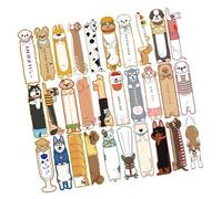 30 Sheets Cartoon Puppy Bookmarks Scrapbooking Decoration Supplies for Journaling Planner Decoration and Packaging Cartoon Dog Sticker