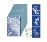 30 Sheets Cyanotype Paper, Sun Art Paper Kit