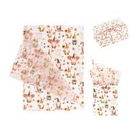 30 Sheets Fall Themed Gift Wrap Paper, 19.69x13.78in/50x35cm Colorful Autumn Pumpkin Gnomes Tissue Paper for Seasonal Decoration Thanksgiving Crafts Gift Packaging