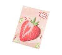 30 Sheets Fruit Series Sticky Notes Adhesive Sticky Pad Artistic Fruit Memos Pad Lovely Note for School Office