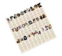 30 Sheets Inspirational Bookmarks Encouraging Page Marker Lovely Animal Book Markers Motivational Bookmarks for Reading