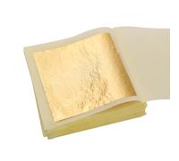30 Sheets of Gold Leaf Sheets, Simulated Gold Foil Paper for Nail Art, Art Creations, Photo Frame Decoration, Home Furnishings and Multi-Art Decoration, 5 x 5 cm