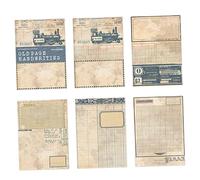 30 Sheets Retro Lightweight Paper Retro Themes Scrapbooking for Journal Decoration Letter Writing Card Making Antique Fashion Notebook