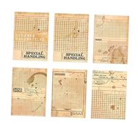 30 Sheets Retro Lightweight Paper Retro Themes Scrapbooking for Journal Decoration Letter Writing Card Making Artistic Writing Set