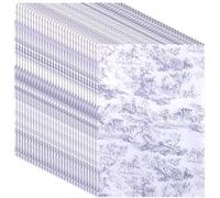 30 Sheets Tissue Paper, 20x14 Inches Gift Tissue Paper French Retro Print Wrapping Paper Elegant Decorative Tissue Paper for Birthday Weddings Baby Shower DIY Crafts (Purple)