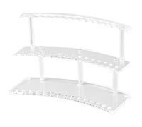 30-Slot Pen Holder - Premium Acrylic Display Stand for Fountain Pens, Transparent Organizer | Multi-Purpose Desktop Storage for Markers, Makeup Brushes, Teacher & Artist Supplies, Accessories