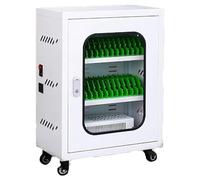 30-Slot Phone Lock Box with USB Charging Station - Secure Mobile Device Storage Locker for Schools, Churches, Airports - Rechargeable Charging Cabinet for Safe Storage