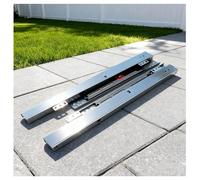 30" Soft Close Drawer Slides 3Section Bottom Mount Smooth Glide with Lock Ideal for Leather Rage Solutions Heavy Duty Easy Installation
