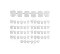 30 Strips Empty Paint Strips Paint Cup Pots Storage Containers Painting Arts Crafts Supplies (5Ml/30Pc)