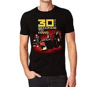 30 Thirty Seconds to Mars 30Stm Men's T Shirt Black