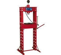 30 Tonne Floor Type Hydraulic Press - Sliding Ram Assembly - Pressure Gauge