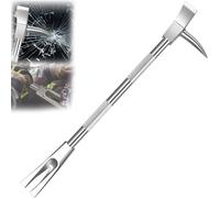 30" Tool, Breaching Tools for Emergencies with 3-In-1 Axe Head, Spike Fork & Metal Cutting Claw for Demolition Work 910mm