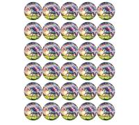 30 Unicorn Magic Cupcake Cake Toppers Edible Wafer Paper Fairy Cake Toppers Birthday Celebration Cakes Decorations