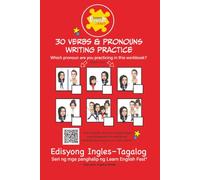30 Verbs & Pronouns Writing Practice: Edisyong Ingles Tagalog