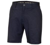 (30" Waist, Navy) Calvin Klein Mens Marble Print Bullet Four Way Stretch Golf Shorts