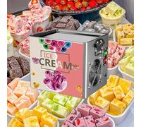 30 x 24cm Single Square Fried Ice Cream Maker, Roll Fried Ice Cream Machine, Instant Roll Ice Cream Maker