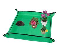 30" X 30" Large Plant Repotting Mat for Indoor Plants Potting Soil, Foldable Waterproof Plant Repotting/Potting Tray, Potting Mat for House Plants Succulents Gardening Tools Gifts for Gardener