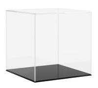(30 x 30 x 30 cm) vidaXL Display Box Clear Display Case Acrylic Box Showcase Transparent Acrylic