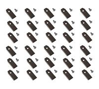 30 x 4.3 cm Stainless Steel Blades Compatible with Gardena Robot Lawnmower R38Li R40Li R45Li R50Li R70Li R75Li R80Li R100Li R130Li R160Li R165 R180 Sileno Sileno City Sileno City Sileno. + Sileno S.