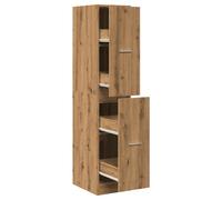 vidaXL Apothecary Cabinet Artisian Oak 30x41x144.5 cm Engineered Wood