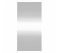vidaXL Wall-Mounted Vanity Mirror - Modern Glass Rectangle Mirror for Bedroom, Bathroom and Living Room - 30 x 60 cm, Silver