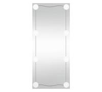 (30 x 80 cm) vidaXL Wall Mirror Makeup Mirror Hanging Mirror Glass Rectangle Cosmetic Mirror