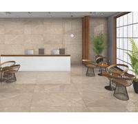 30 X Atlantide Beige Marble Effect Gloss Porcelain Indoor Wall & Floor Tiles - Total Coverage 21.6M2 (1200mm X 600mm Per Tile)