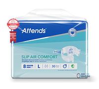30 x Attends Slip Air Comfort 8 | Large | Adult Unisex Slips | 1 Pack of 30