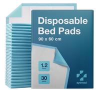 30 x AYDMED Incontinence Bed Pads 90 x 60cm | Large Disposable Incontinence Pads | Maximum Absorbency Incontinence Bed Sheets For Adults, Children & Babies | 1,200ML Capacity