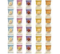 30 x Borders Biscuits Mini Mixed Flavour Packs - Contains 5 Flavours Cookies Assortment