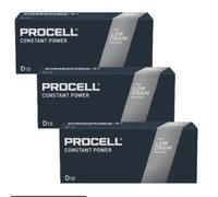 30 x Duracell Industrial Procell Constant D Alkaline 1.5V MN1300 Batteries New