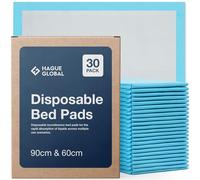 30 x ESSENTIAL Incontinence Bed Pads 60 x 90 CM | Adhesive Strips | Large Disposable Incontinence Pads | Ultra Absorbency Incontinence Bed Sheets For Adults, Children & Babies | 1,200 ML Capacity