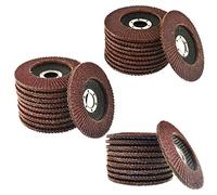 30 x Flap Discs 40, 60 & 80 Grit Angle Grinder 4.5" 115mm Flat Sanding Grinding
