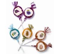 30 x Fun Fruits & Flowers Rock Lollies - Sweets Candy Fruity Lollies