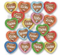 30 x Gingerbread Hearts "Cheek" Labels 10 cm Large / 40 g Original Fresh Oktoberfest Gingerbread Hearts from Munich Gingerbread Hearts Buy Cheap | Pastry Shop Sugar Hunt (Pack of 30)